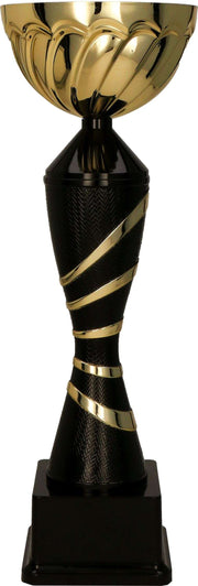 Silberfarbener Pokal Wiesbaden mit Emblem in mehreren Größen zur Gravur
