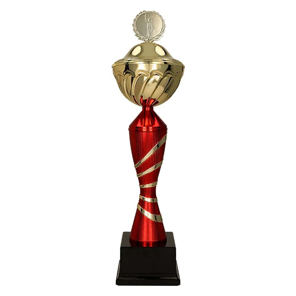 Pokal Landau in drei Höhen von 360 bis 510 mm mit Emblem