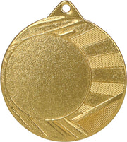 Goldene, silberne und bronzene Medaille Leipzig 40mm mit Emblem und Bandöse