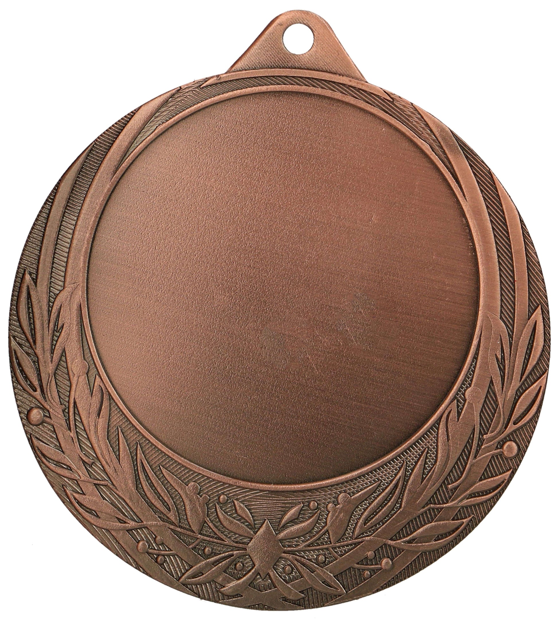 Eine Nahaufnahme einer Medaille zeigt die detaillierte Handwerkskunst und spiegelt Stolz und Ehre wider. Die Medaillen Oberhausen 70 mm ME0170, Teil der renommierten Kollektion, glitzert im Licht mit komplizierten Gravuren, die ihre ME0170-Nummerierung hervorheben.