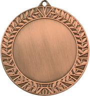 Bronzemedaille mit einer leeren runden Mitte und einem verzierten Blattrand, perfekt für jede Veranstaltung zur Ehrung eines Gewinners. Die präzise gefertigte Medaillen Hamburg 32 mm MMC1332 verkörpert die Qualität, die Sie erwarten.