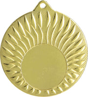 Goldene, silberne und bronzene Medaille Mönchengladbach 50mm mit Emblem und Bandöse
