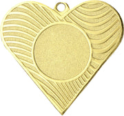 Goldene Medaille Mannheim 50mm mit Emblem und Bandöse