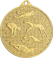 Medaille Ludwigshafen 45 mm in Gold, Silber und Bronze mit Emblem, gravierbar