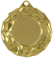 Goldene, silberne und bronzene Medaille Nürnberg 45mm mit Emblem und Bandöse