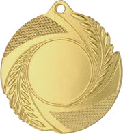 Goldene, silberne und bronzene Medaille Gelsenkirchen 50mm mit Emblem und Bandöse