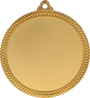 Goldene, silberne und bronzene Medaille Freiburg 60mm mit Emblem und Bandöse
