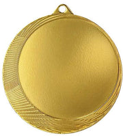 Goldene, silberne und bronzene Medaille Krefeld 60mm mit Emblem und Bandöse